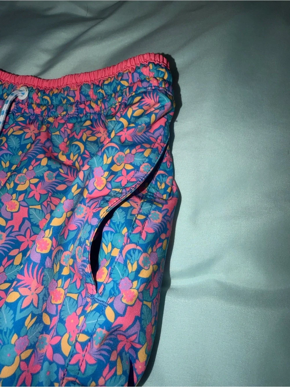 Chubbies Men’s Classic Swim Trunks The Spades Blue Floral